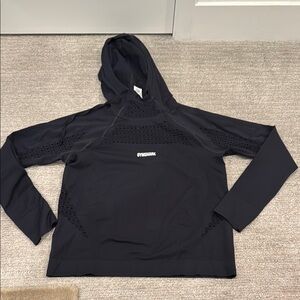 NWOT Gymshark Black Hoodie Small